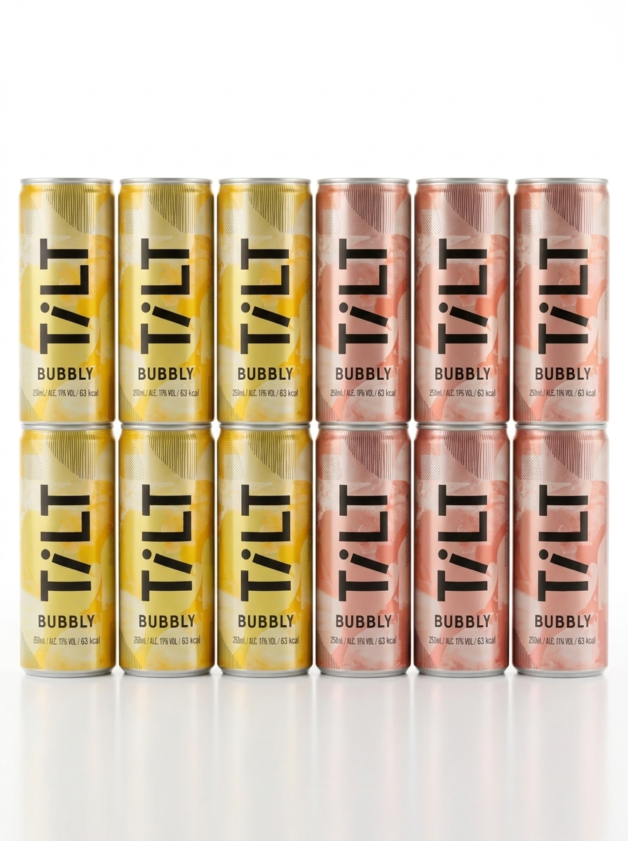 TiLT Bubbly & TiLT Bubbly Rosé | MIX 12-Pack