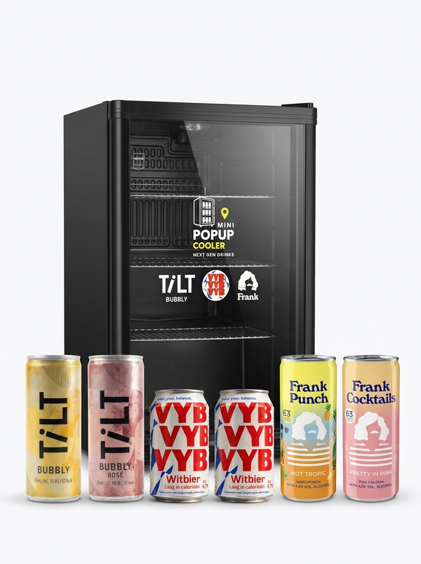Mini pop-up cooler 12 -pack